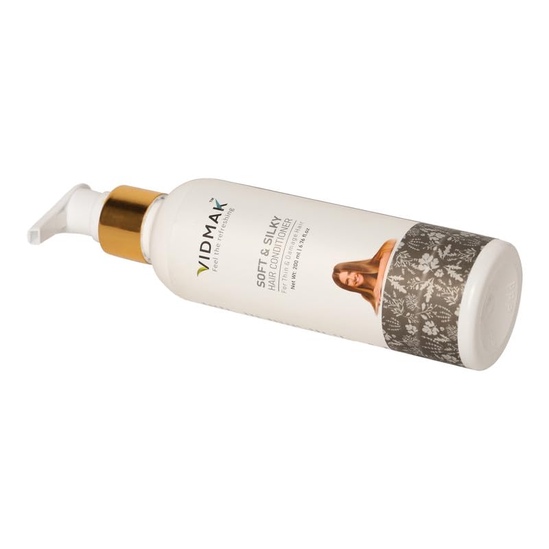 VIDMAK Soft And Silky Hair Conditioner Luxurious Hydration for Silky Smooth Locks Lightweight Nourishing Formula for Ultimate Hair Elegance (200 ML) 2