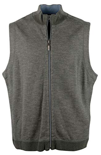 Men's Big and Tall New Flipsider Full Zip Reversible Vest-DPH-2XLB