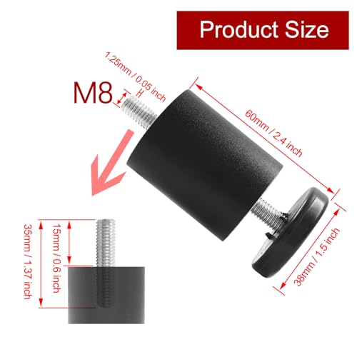 Reviews y listado de Patas ajustables los mejores 5. 26 Imagen adicional