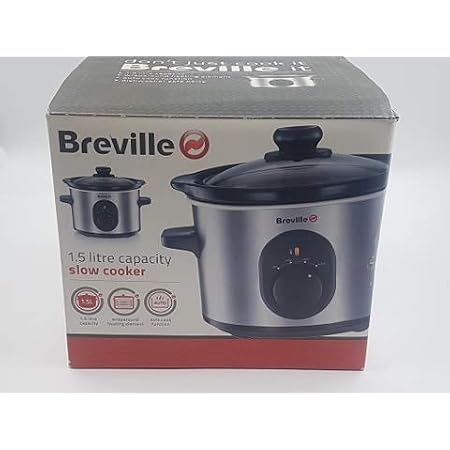 Breville VTP169 Compact Slow Cooker, 1 