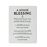 Rustikales Metallschild für die Wand, Familiendekoration, Haussegnung, inspirierender Spruch, motivierende Wanddeko, Familienschilder für Zuhause, Geschenkidee für Zuhause, 30 x 40 cm