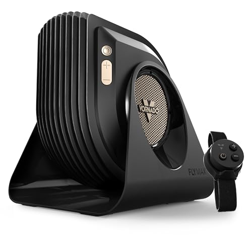 Vornado FLY MAX High Velocity Fitness Floor Fan, Omnidirectional ...