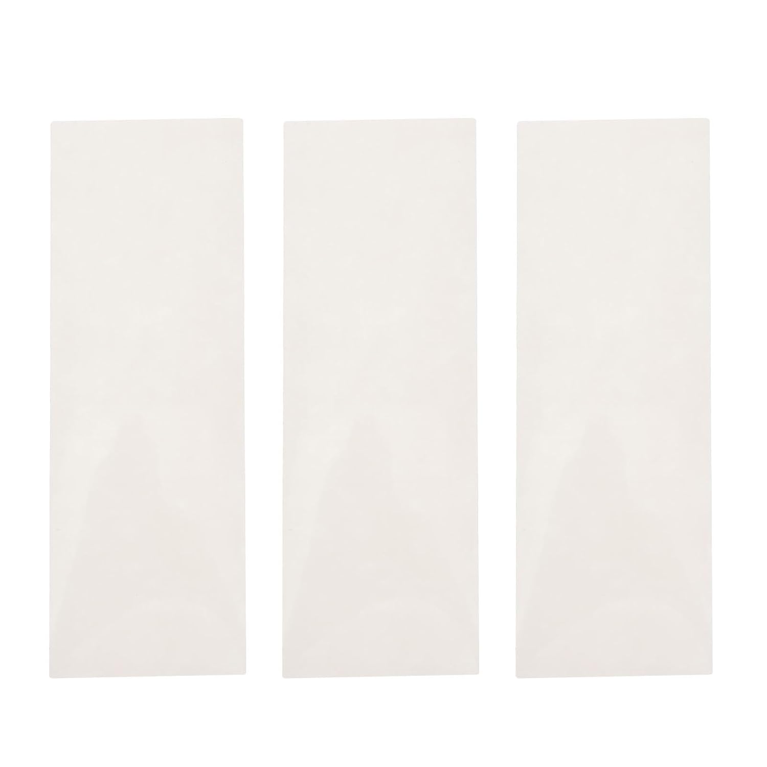 Balacoo 3 Pcs Finger Skateboard Stickers Foam Grip Tape Transparent | Foam Grip Tape, Self-Adhesive Backing, 3 Pcs, Transparent Finish, Easy Control