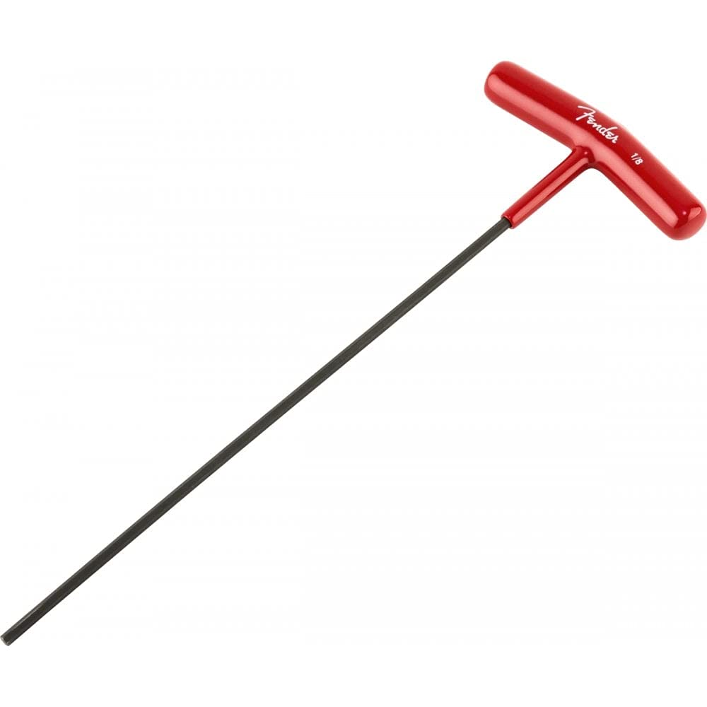 Fender フェンダー Truss Rod Adjustment Wrench T-Style 1/8インチ Red Tスタイル トラスロッド