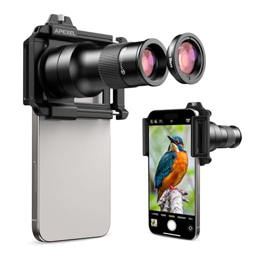 APEXEL 6X Telephoto Lens Kit