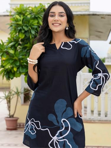 Image of feranoid Elegant V-Neck 3 /4 Sleeve Kurta & Pant Co-ord Set (S-XXL)