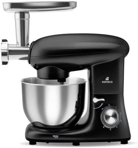 Karaca Multichef Stand Mikser Shiny Black
