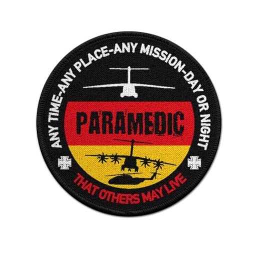 Copytec Patch Paramedic Typ 2 That Other May live Any time Einheit Bund Truppe #25879