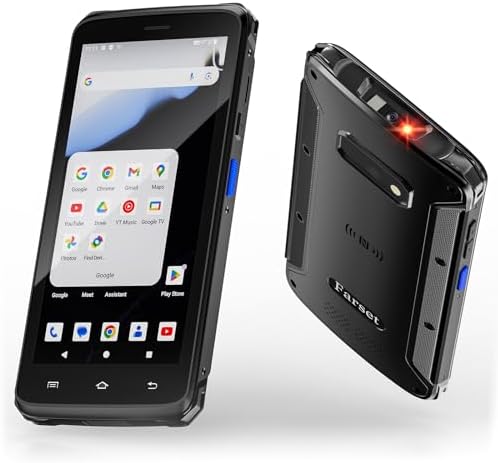 Farset F20X Android 12 Barcode Scanner Handheld with HW N6603 Engine, Android Handheld Scanner with 5.5