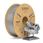 ELEGOO – ELEGOO PLA+ Filament 1.75mm Space Grau 1KG, PLA Plus 3D Druc