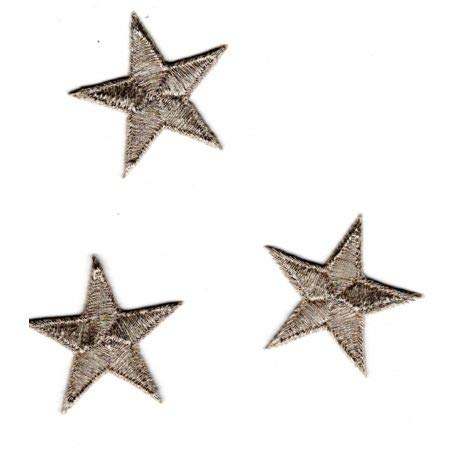 Ecusson Thermocollant 3 Petites Etoiles Coloris Argenté Cover