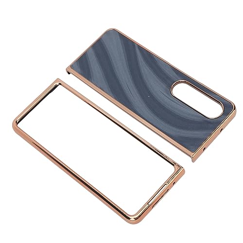 Rankomu läderfodral för Samsung Galaxy Z Fold 4 - Blå och repsäker