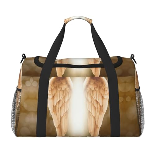 Sac de nuit ailes d'ange anti-encombrement le grand sac à main pour le sport et voyage