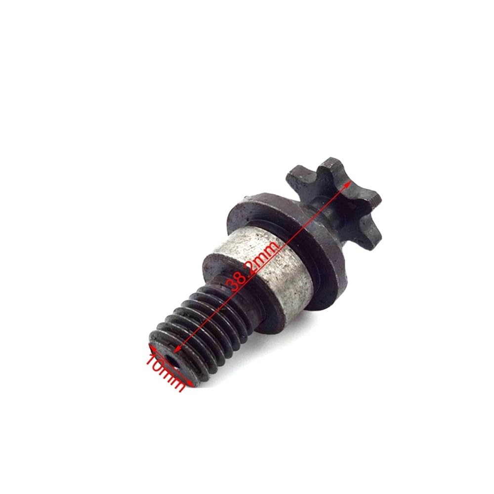 Passend for 2-Takt 47 49cc Minimoto Mini ATV Pocket Bike Vorderes Kettenrad Ritzel T8F 6T des Kupplungstrommelgetriebes(10 PCS)