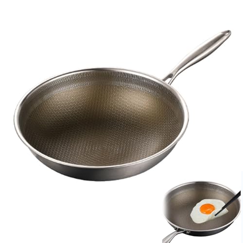 Wok Titanium resistente y antiadherente 13.38 in miniatura 1