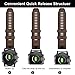 OVERSTEP Compatible with Fenix 7 Watch Band, 22mm Width Soft Silicone Watch Strap for Garmin Fenix 5/Fenix 5 Plus/Fenix 6/Fenix 6 Pro Smartwatch (Brown)