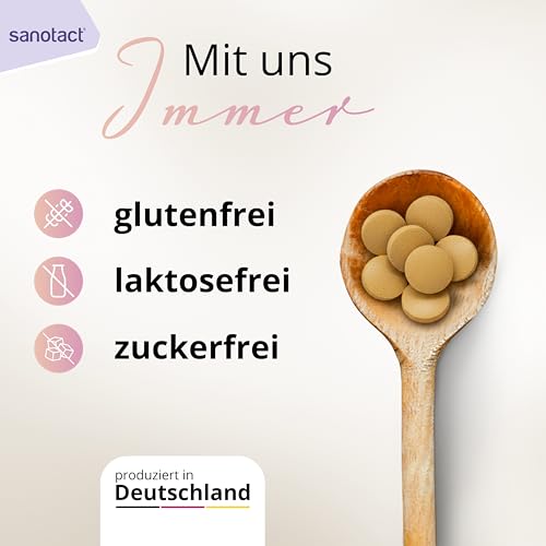 sanotact Kollagen + Hyaluron + Q10 Kapseln, Beauty-Formel mit 14 Nährstoffen für Haut, Haare und Nägel, 180 Tabletten (6 Monate Vorrat) – Ansicht 6