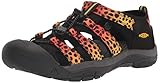 KEEN Unisex-Child Newport H2 Closed Toe Water Sandal, Guepardo arco iris, 10.0 cm