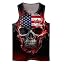 American Flag Skulll
