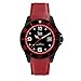 Produktbild ICE-WATCH - ICE steel Black red - Schwarze Herrenuhr mit Silikonarmband - 015782 (Large)