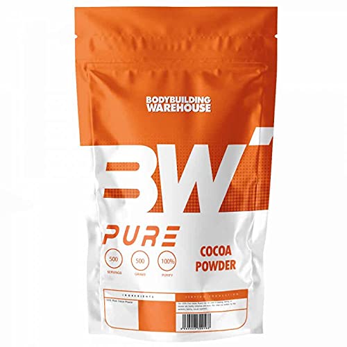 Pure Cocoa Powder - Rich in Phytonutrients - Used in Cooking & Baking | Bodybuilding Warehouse (1kg)