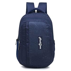 Nkz Lightweight Stylish Casual Travel School Colleges Laptop Bag (Blue)