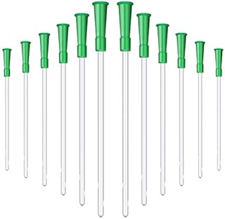 30 Pieces PVC Replacement Tubings Supplies Tubes Kit Clear Replacements Hose with Flexible Rounded End for Smooth Insert (14 FR)