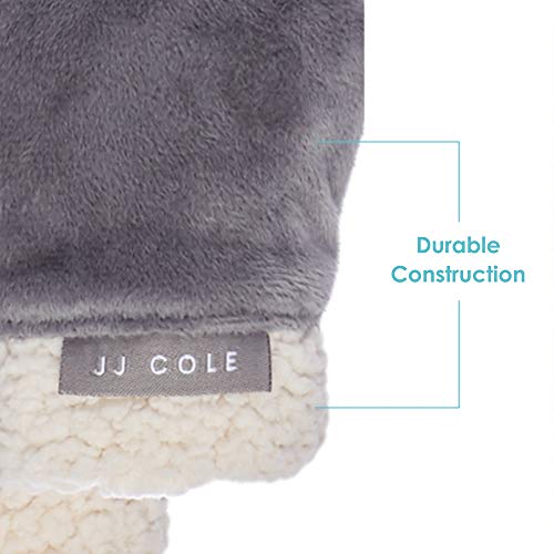 JJ Cole Bomber Baby Hat Set, Graphite - Thumbnail 7