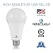 Great Eagle 50/100/150W Equivalent 3-Way A21 LED Light Bulb 2700K Warm White Color (2-Pack)