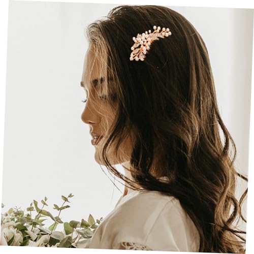 FRCOLOR pente lateral de strass pente de cabelo para mulheres tiara acessórios de cabelo feminino pe