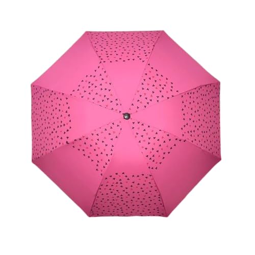 Image of KEKEMI 3 Fold Plain Pipine Umbrella for Men & Women