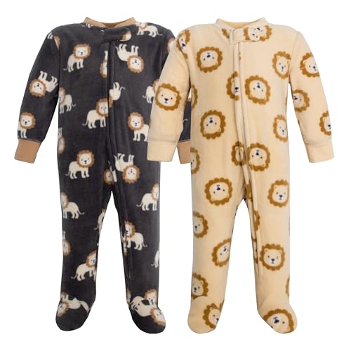 10 Best Baby Fleece Onesies That Keep Tiny Tots Snug and Stylish 8 Hudson Baby Unisex Baby Fleece Sleep and Play