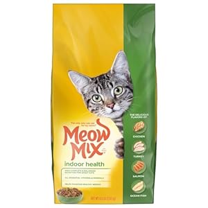 Meow Mix Indoor Health Dry Cat Food, 6.3 Pound Bag