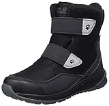 rein synthetische Materialien Jack Wolfskin Polar Bear Texapore HIGH VC K Schneestiefel, Black/Grey, 37 EU