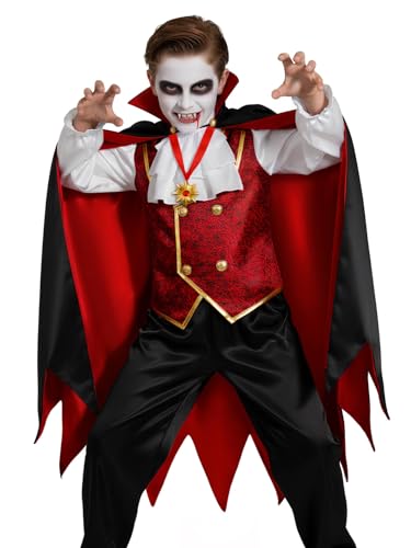 Disfraz de Vampiro para Niños de 8-10 Años miniatura 1