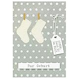 12 x 17 cm Baby Karte\