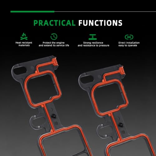 Image of Intake Manifold Gasket Set, for Chevy Silverado 1500 /Astro /Blazer