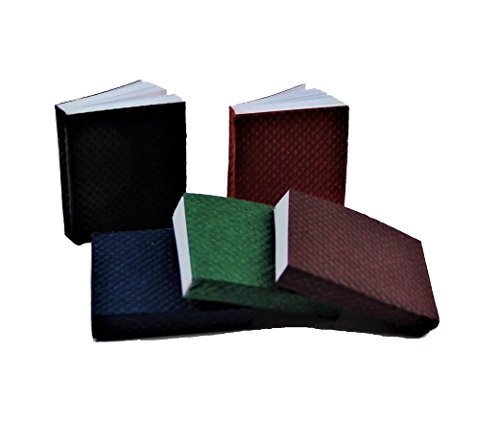 Melody Jane Casa delle Bambole 5 Libri Rilegati con Pagine Studio School Biblioteca Accessorio