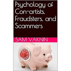 Psychology of Con-artists, Fraudsters, and Scammers Audiolibro Por Sam Vaknin arte de portada