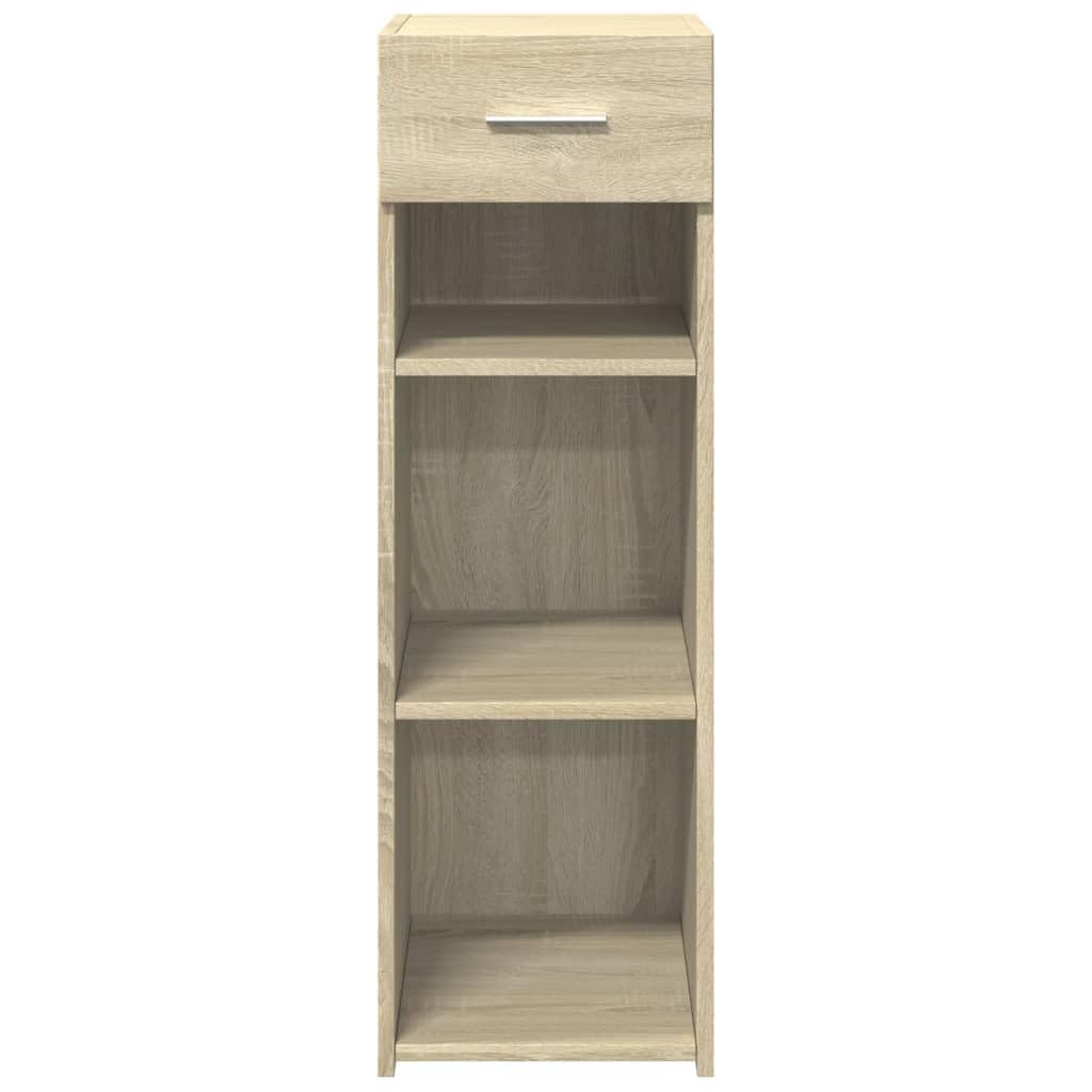 Credenza in rovere Sonoma, 30 x 42,5 x 93 cm, comò con cassetto
