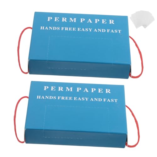 BESTYASH Ultrathin Perm Papers for Hair 600 Sheets Box Salon Curling Wraps Natural Curl Enhancement High Temperature Resistance Home Barber Shop Use