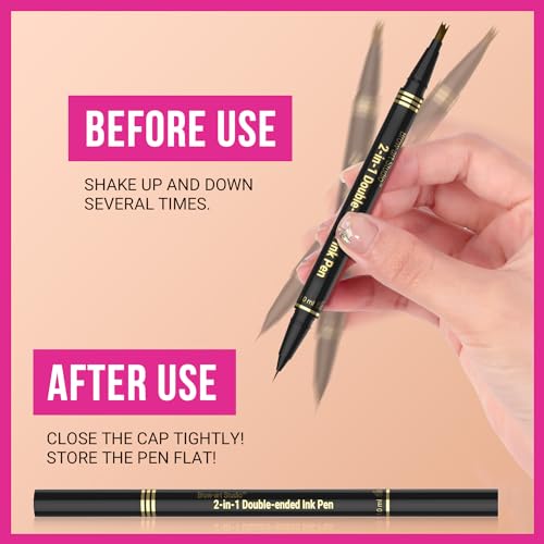 image for iMethod Microblading Eyebrow Pencil - Brow Pencil 2-in-1 Dual-Ended Ey
