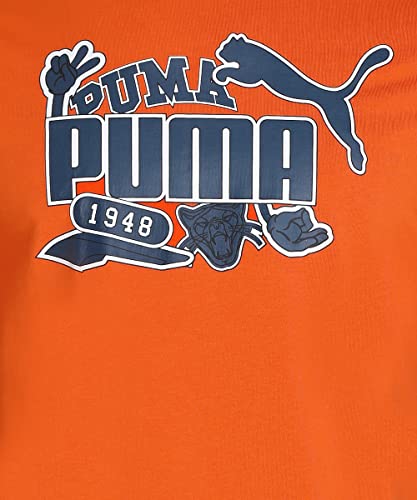 Image of Puma Men Polyester Regular Fit T-Shirt