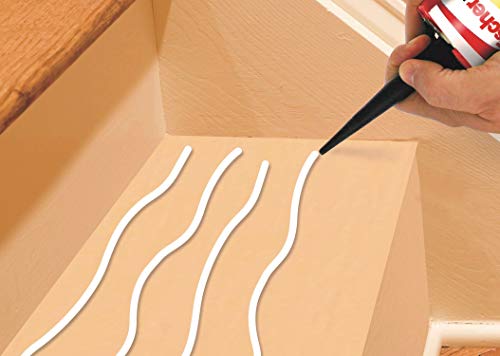 fischer Cartridpistool, KP M2 Plus, robuust uitknijppistool voor siliconen cartridges, voor efficiënt persen, ook voor massa's met hoge viscositeit, rood - Afbeelding 3