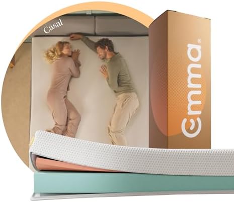 Colchão Casal Emma One - Firme e suporte ótimo com máxima durabil...