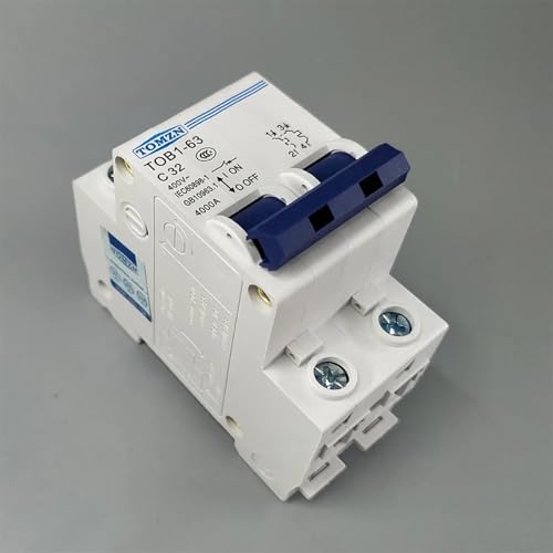 Mini disjoncteur 2P ACTOB1-63 C Type pour eviter les surcharges de votre installation