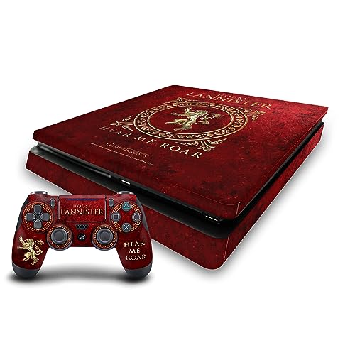 Skin PS4 Slim Game of Thrones anti-rayure - Sticker vinyle protecteur pour console et manette