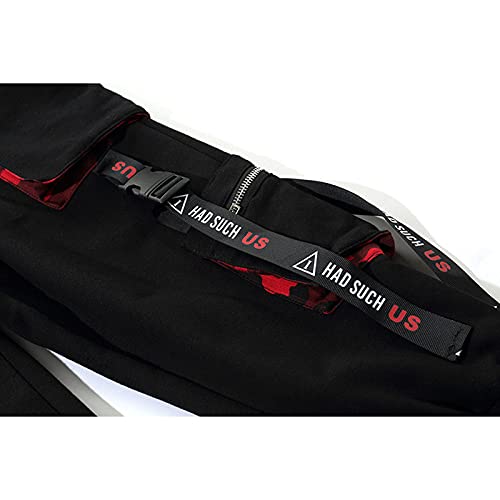 VALINK Jogger Pants, Men Work Combat Cargo Pants with Pockets Buckle Straps cargo pants streetwear4