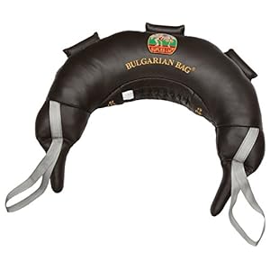 Bulgarian Bag Suples Original Model – Genuine Leather (37 lbs) – Free Instructional DVD Included! Fitness, Crossfit, Wrestling, Judo, Grappling, Functional Training, MMA, Sandbag
