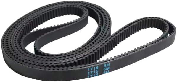 1pc 1165-5M-25mm High-torque Chloroprene Rubber Timing Belts(1165-5M-25mm)